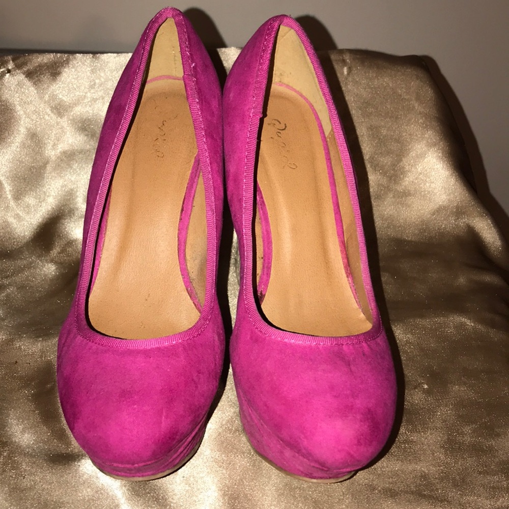 Pink Wedges